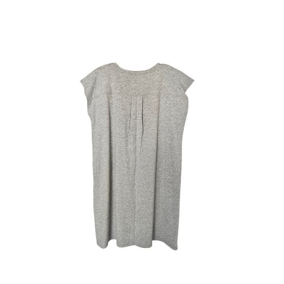 Eileen Fisher Women's Heather Gray Crew Neck Shirt Boxy Dress NWT Size X-Small - Picture 8 of 10